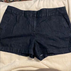 Loft blue jean shorts